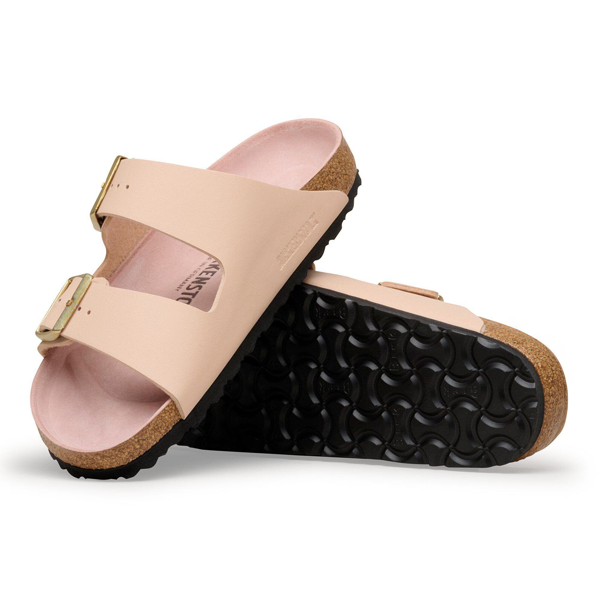 BIRKENSTOCK 1031525  SANDAL Arizona triples new beige-pink clay Birko Flor