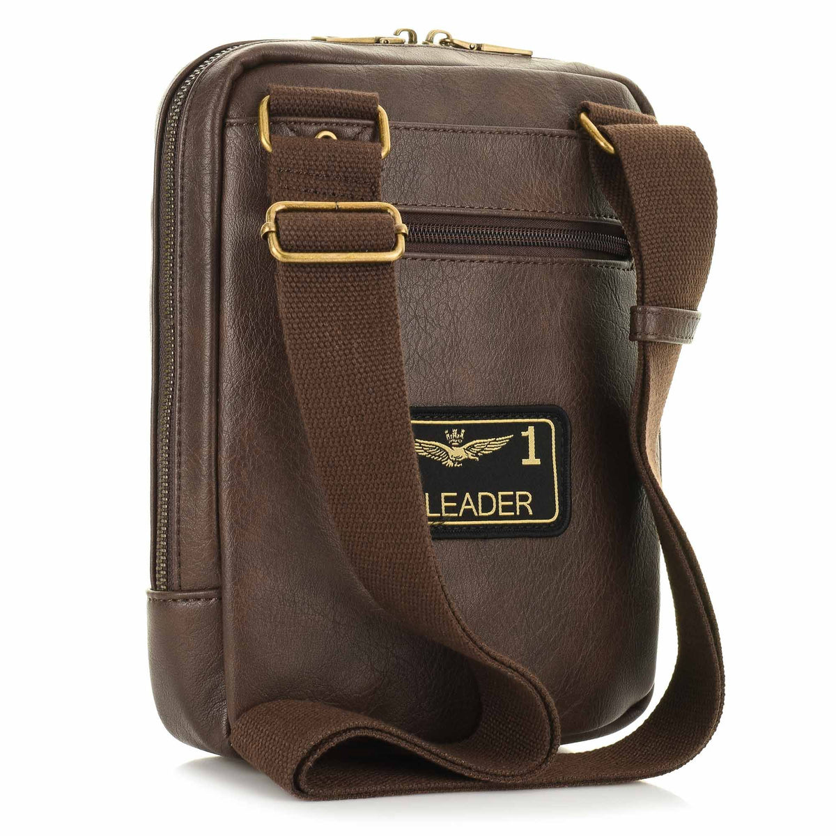 Borsa a tracolla Aeronautica Militare Pilot AM471 Testa di Moro - Vista laterale