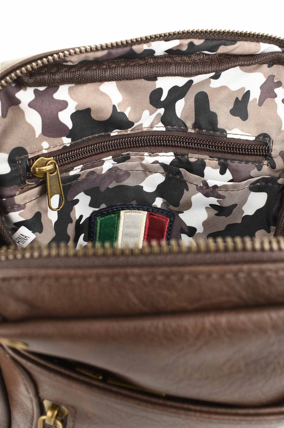 Borsa a tracolla Aeronautica Militare Pilot AM471 Testa di Moro - Interno e scomparti