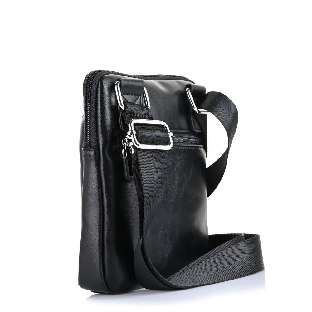 Tracolla cross body Aeronautica Militare AM562 Nero - Vista laterale