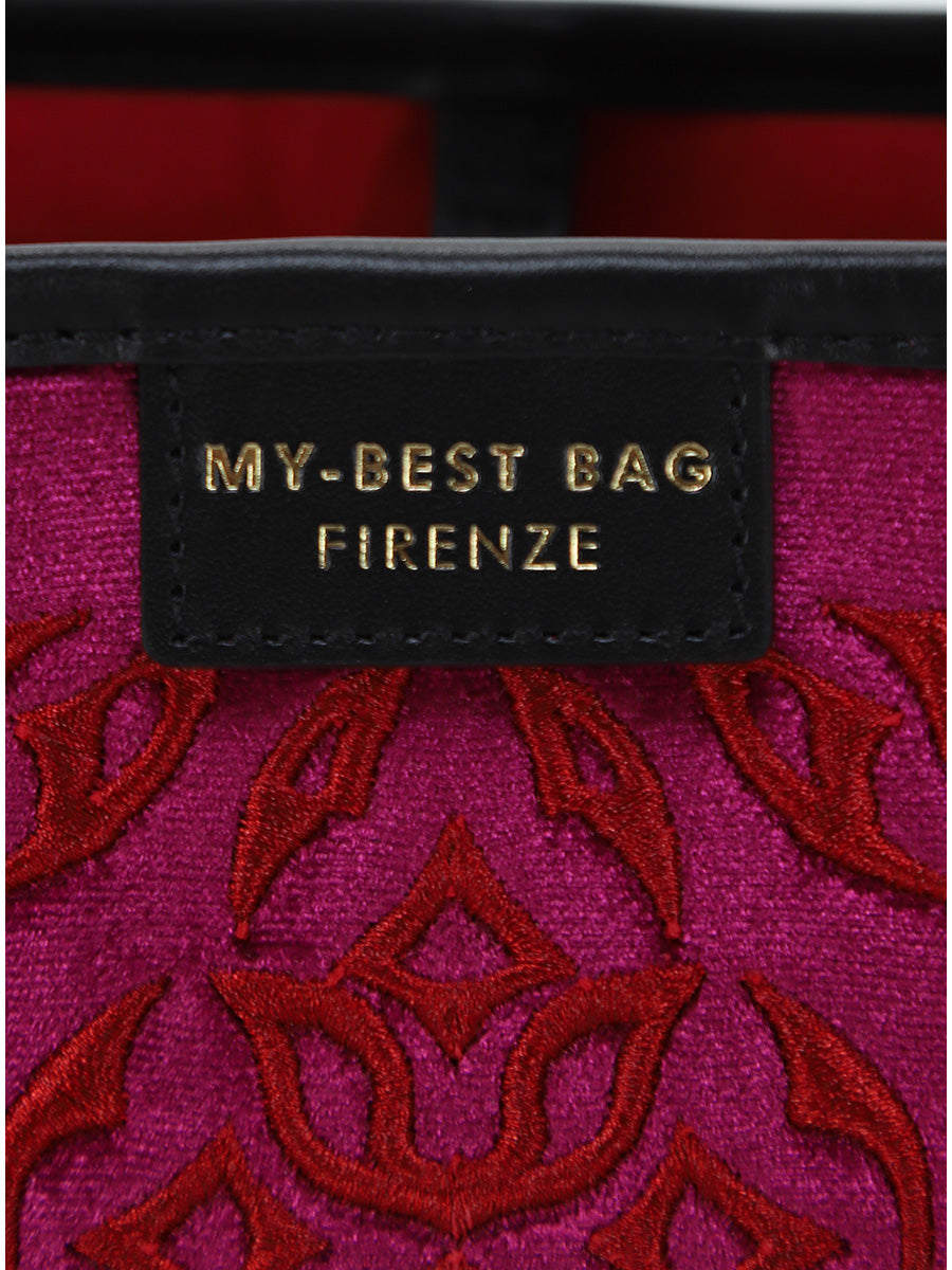 MY BEST BAG FIRENZE F1-MYB-1001 PMP  SHOPPING BAG BORSA IN PELLE