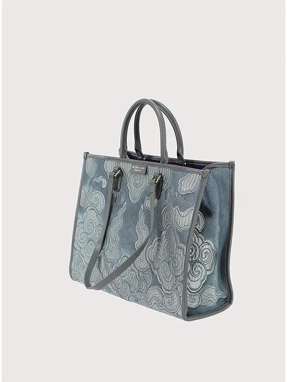 Borsa My Best Bag Firenze Atena Essence Azure - Vista prospettica