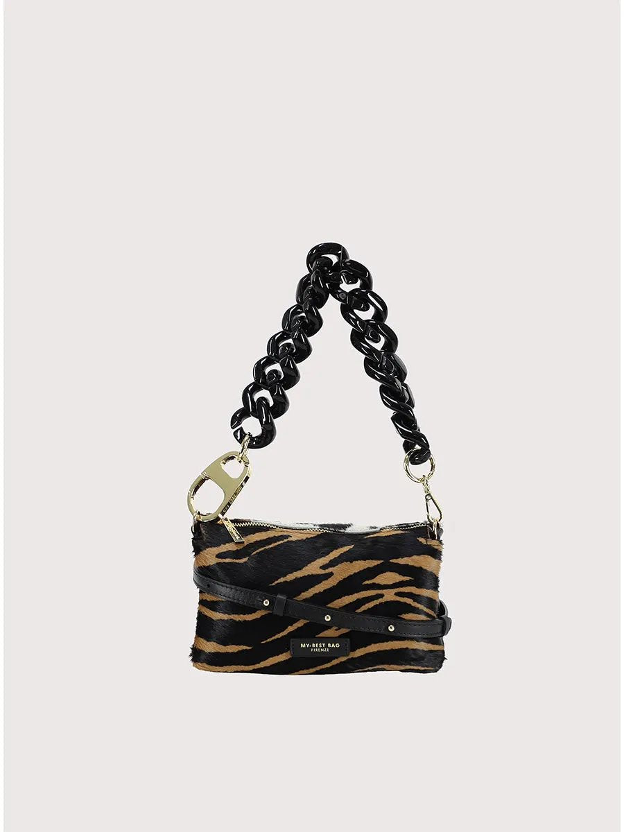 MY BEST BAG FIRENZE F2-MYB-3029S-H01 HAND BAG REFLEX CAVALLINO DOUBLE by MY BEST BAG FIRENZE