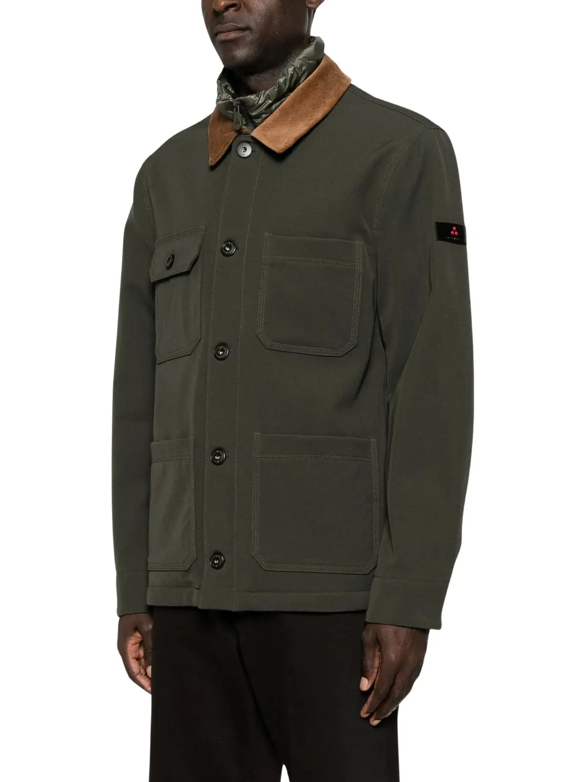 Peuterey Sarthe KSM PEU5975 colore 689 Verde Edera - dettaglio laterale