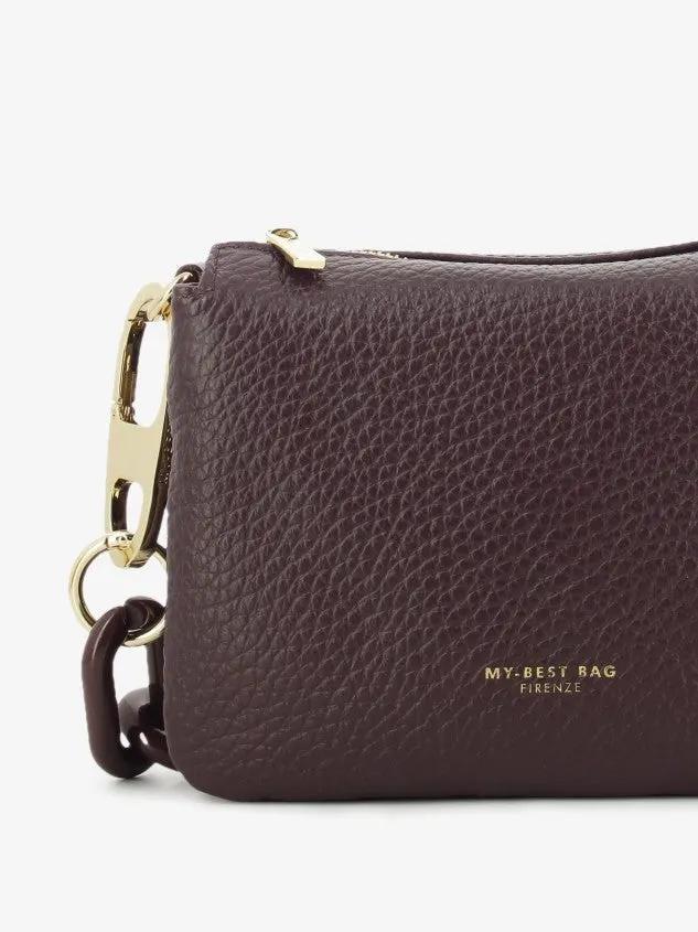 Borsa Reflex macro dollaro bordeaux - My Best Bag Firenze