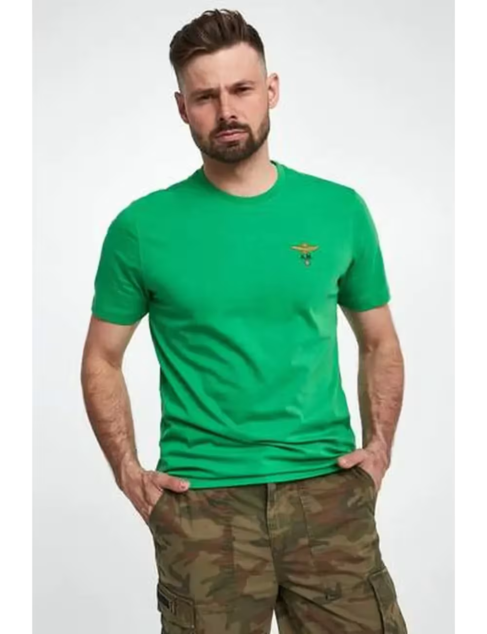 AERONAUTICA MILITARE 251TS1580J372 39337  T-SHIRT BASICA  M.C. - Atelier Fratelli Carbè