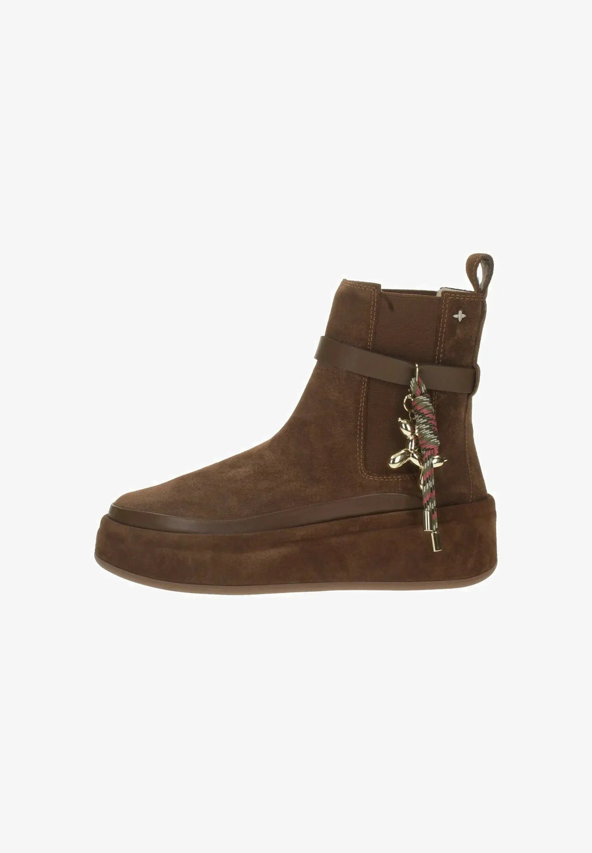 GIO+ ROSITA01 ANKLE BOOT COMBI BROWN by GIO+