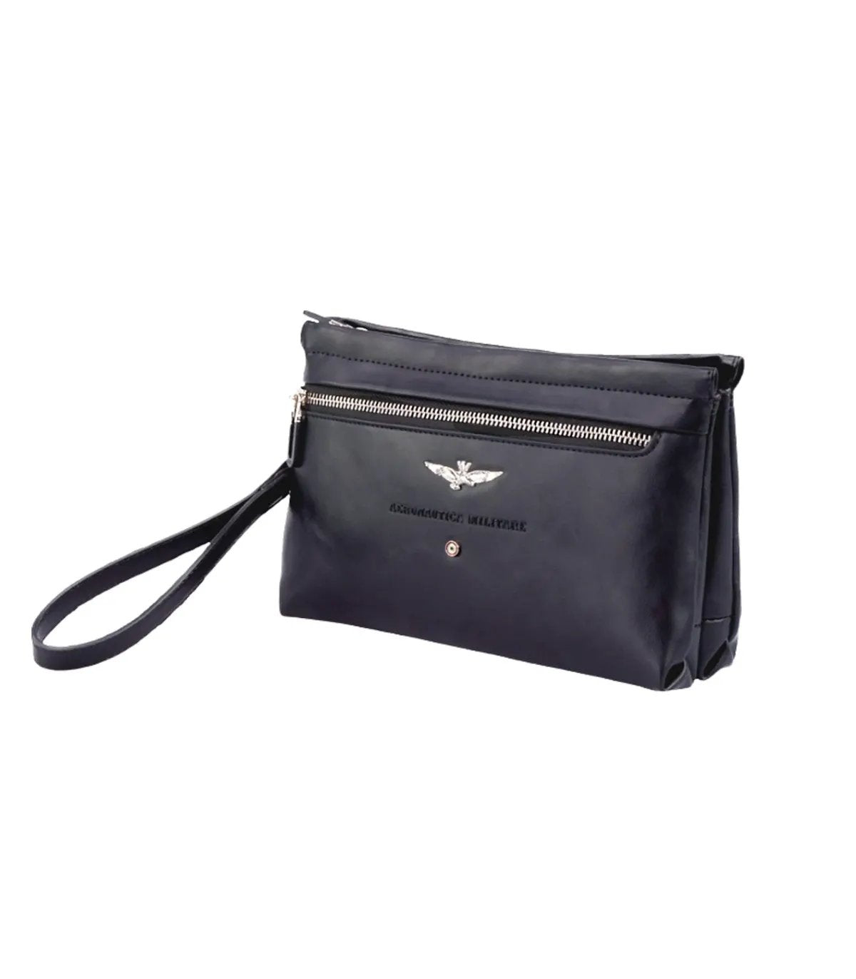 Aeronautica Militare Pochette Clutch AM560 Nero - Vista frontale