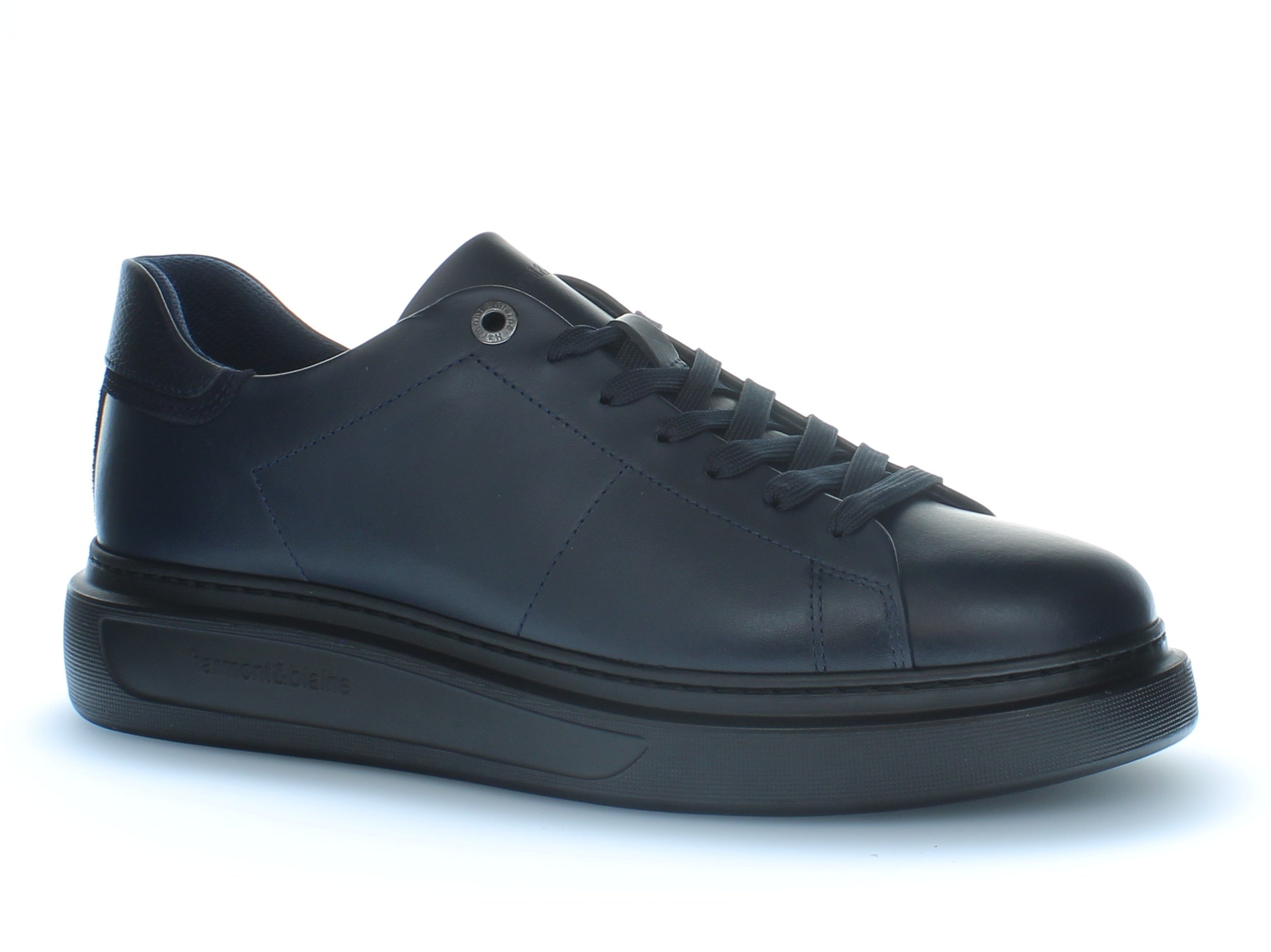 HARMONT&BLAINE EFM232 001 SCARPA UOMO CALF TEX FABRIC