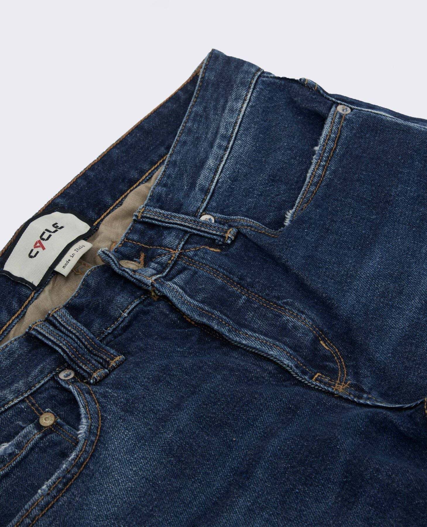CYCLE 421P509 BONE COMFORT SKINNY JEANS