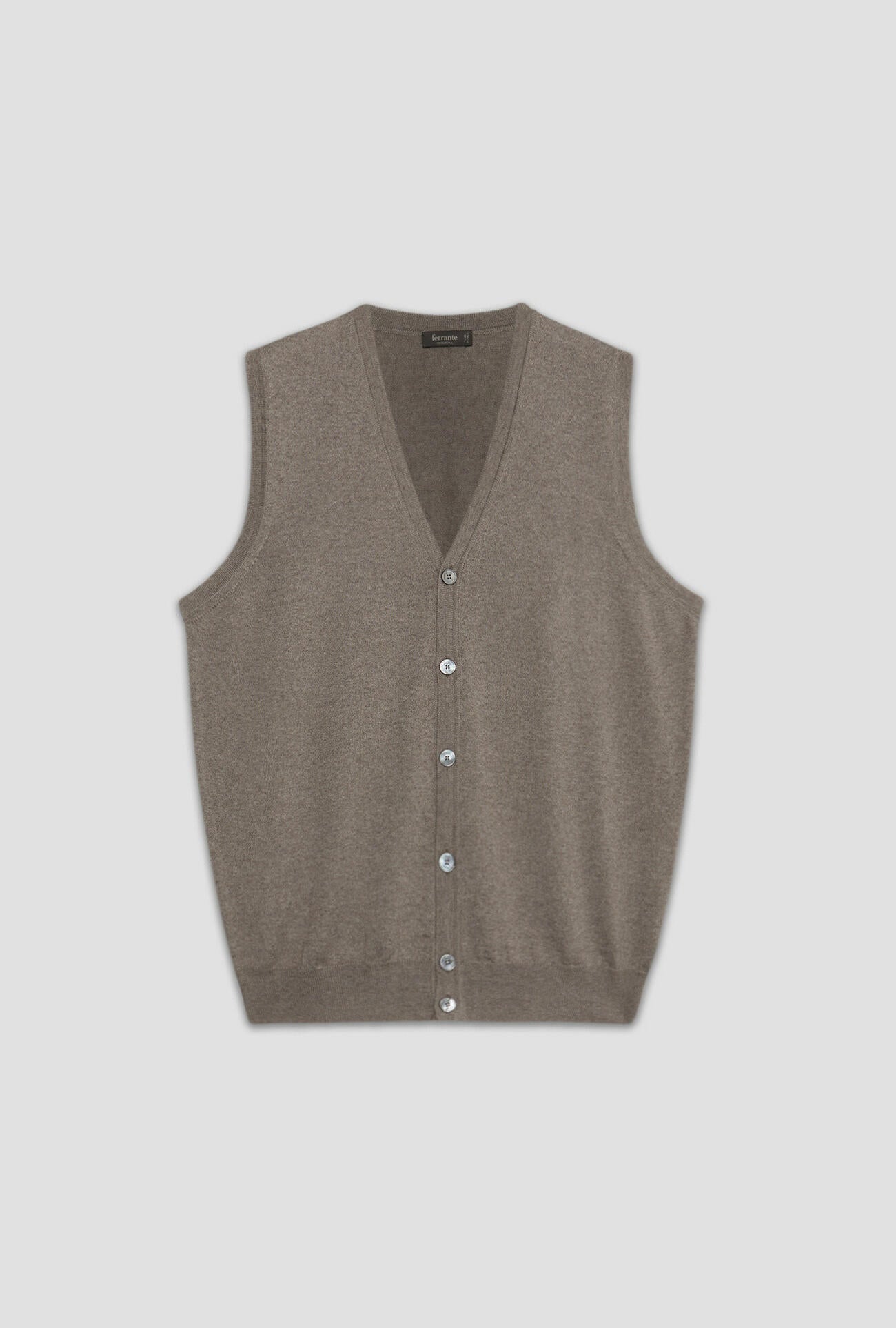 FERRANTE 32G22201 221 GILET BOTT  MERINOS
