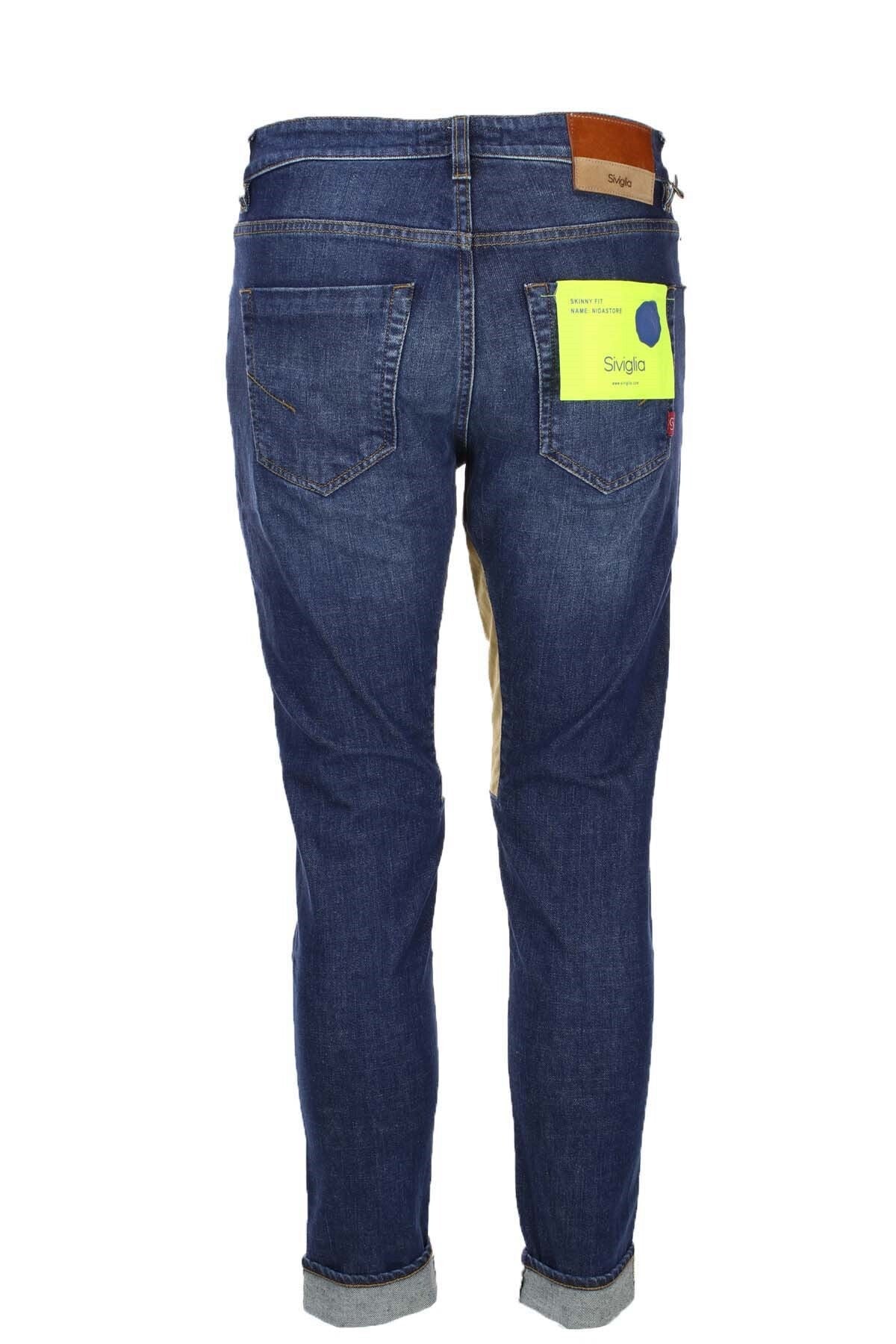 SIVIGLIA SVM020C7D005MBAA PANTALONE UOMO NIDASTORE CON TOPPA ALCANTARA