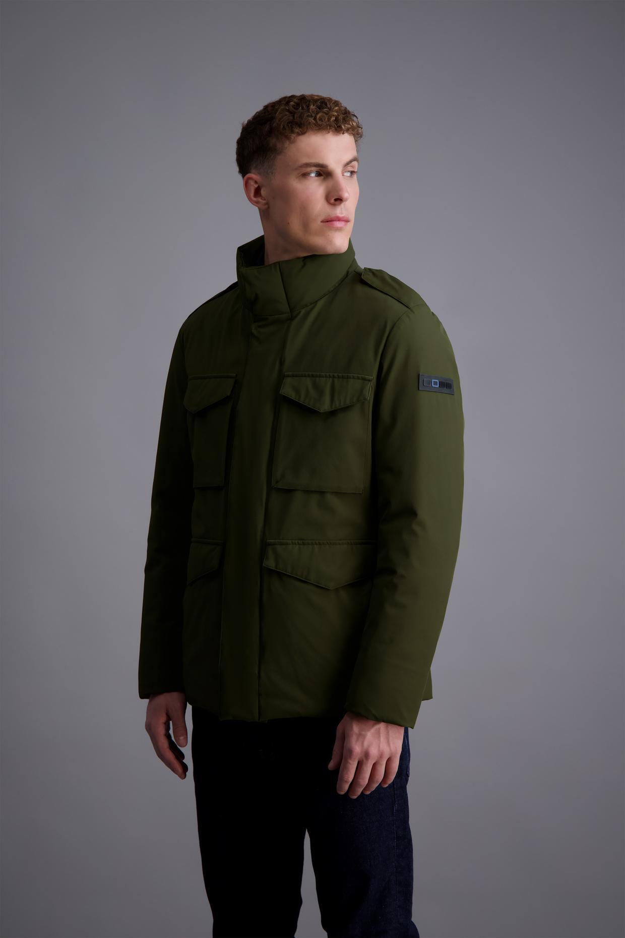 UPTOBE RUFUS 807 JACKET TX APPLICATE BLU