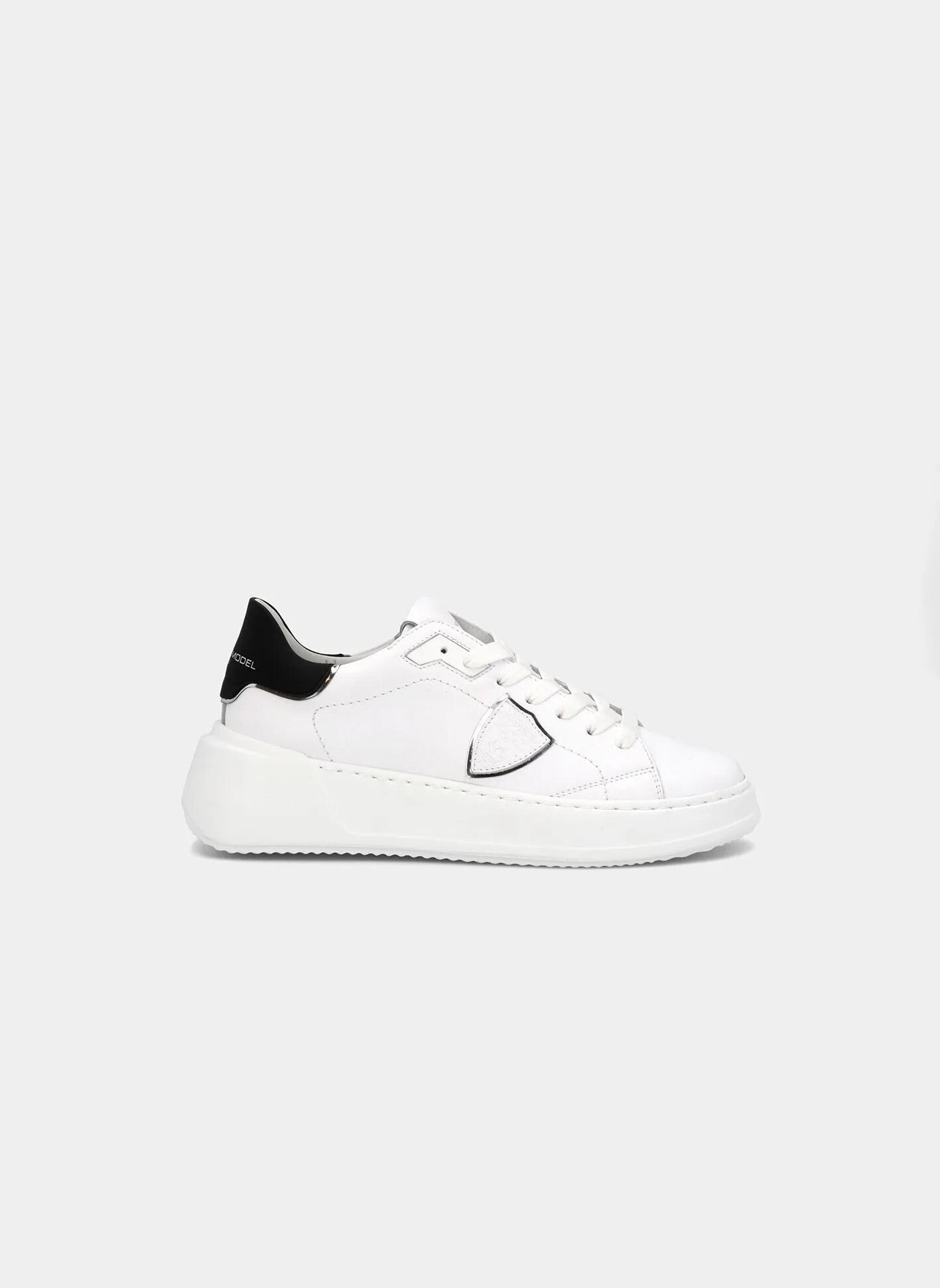 PHILIPPE MODEL BJLD V010 Sneaker basse Tres Temple donna - bianco e nero