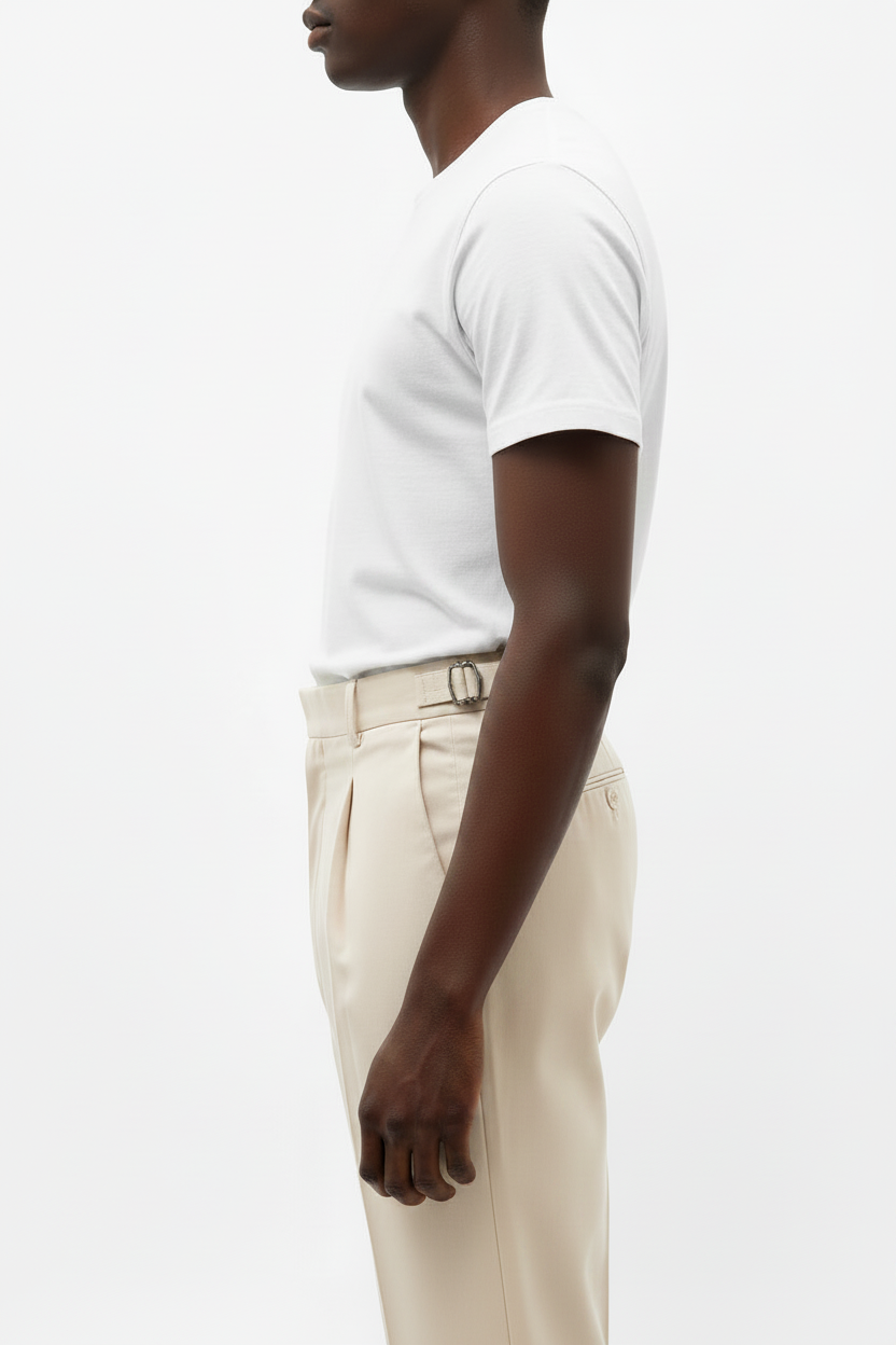 DESIGNERS01 MES2679 PALERMO  TROUSER PINCES .F.DO 16 TELA PARACADUTE