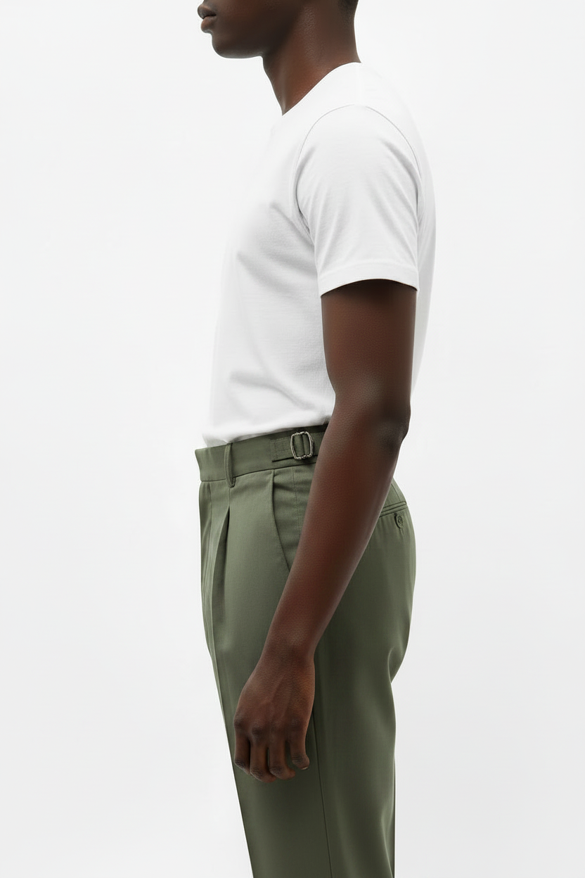 DESIGNERS01 MES2679 PALERMO  TROUSER PINCES .F.DO 16 TELA PARACADUTE