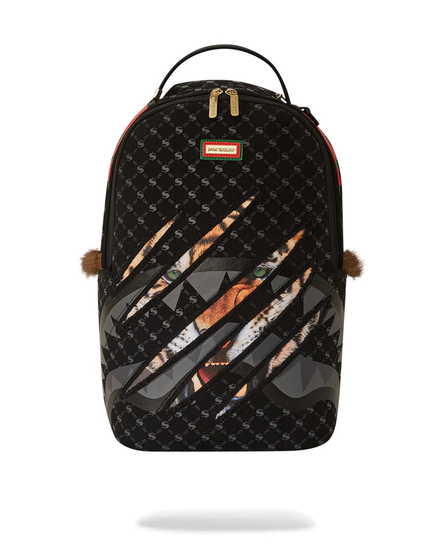 SPRAYGROUND B6154 TIGER SCRATCHED