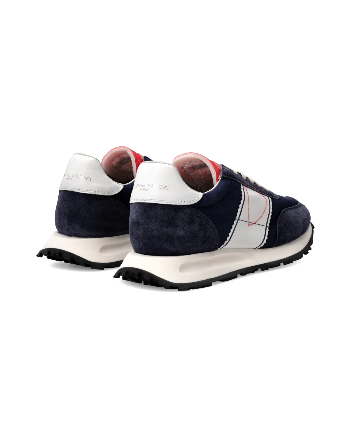 PHILIPPE MODEL TILU WP01 Sneaker Running Tour Uomo, Blu e Bianco