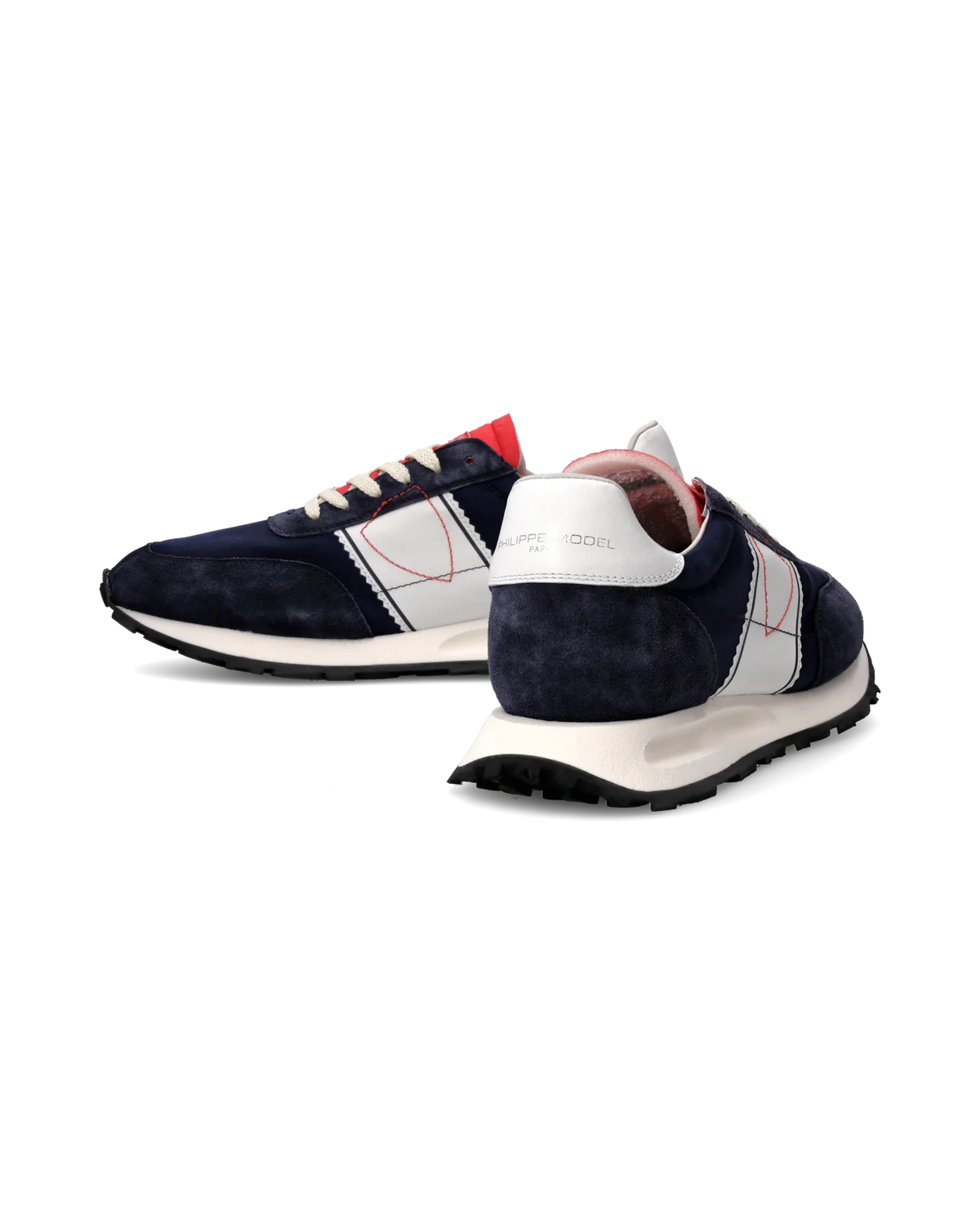 PHILIPPE MODEL TILU WP01 Sneaker Running Tour Uomo, Blu e Bianco
