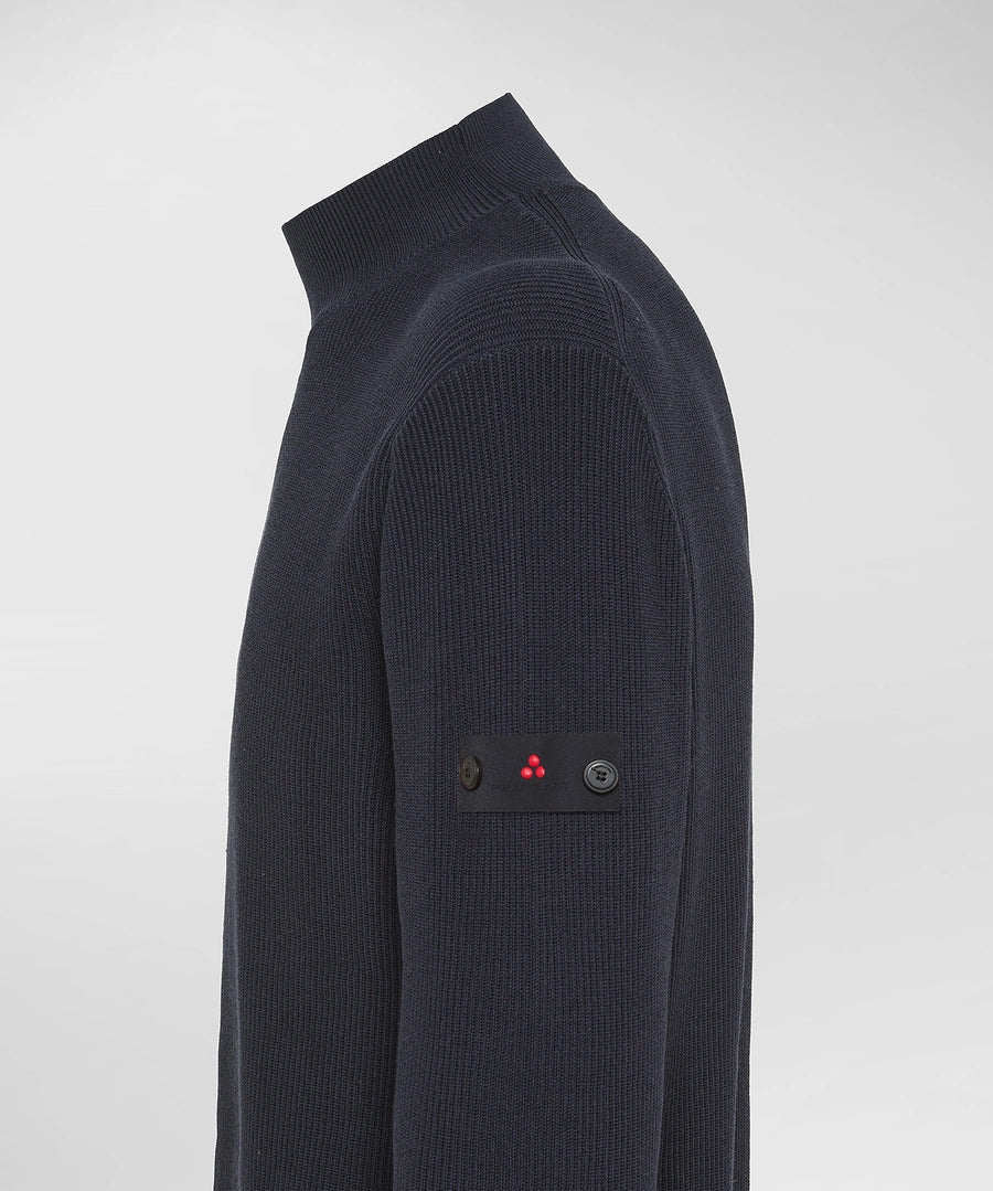 PEUTEREY FILLIA  Maglia Lupetto In Cotone A Punto Inglese
