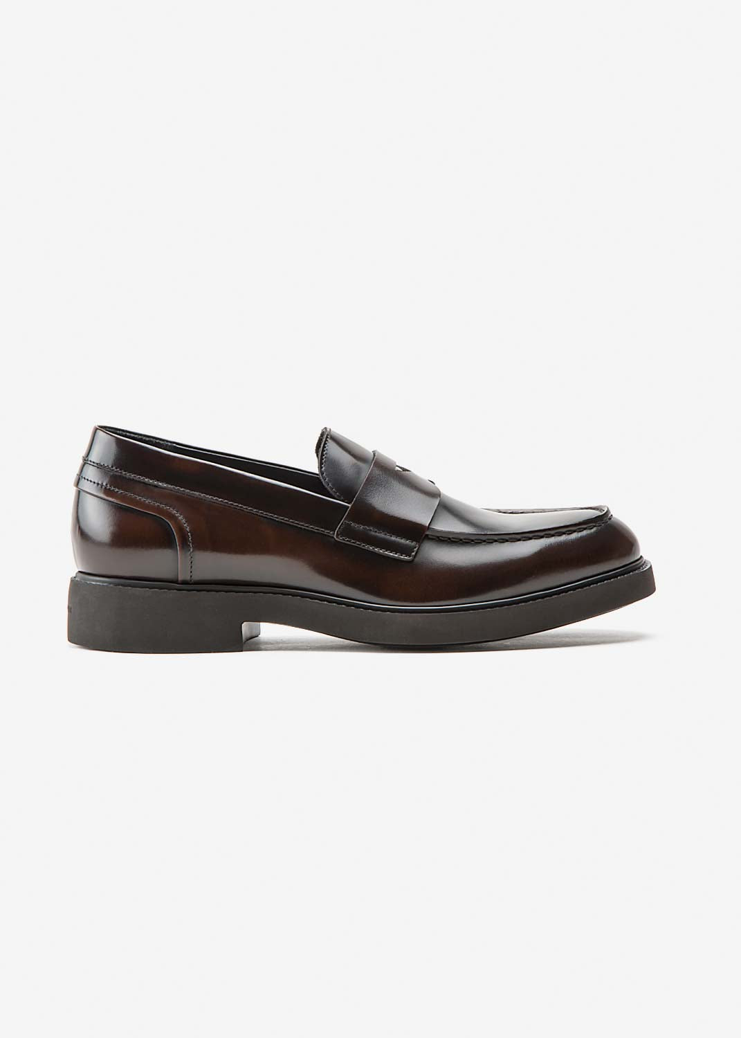 BARLEYCORN Sleek Moccasin Brown Leather