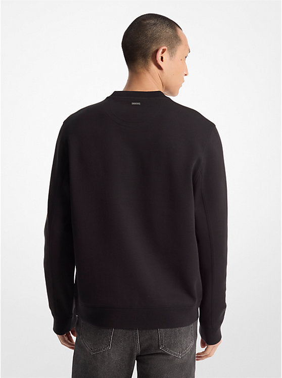 MICHAEL KORS Pullover in misto cotone con logo