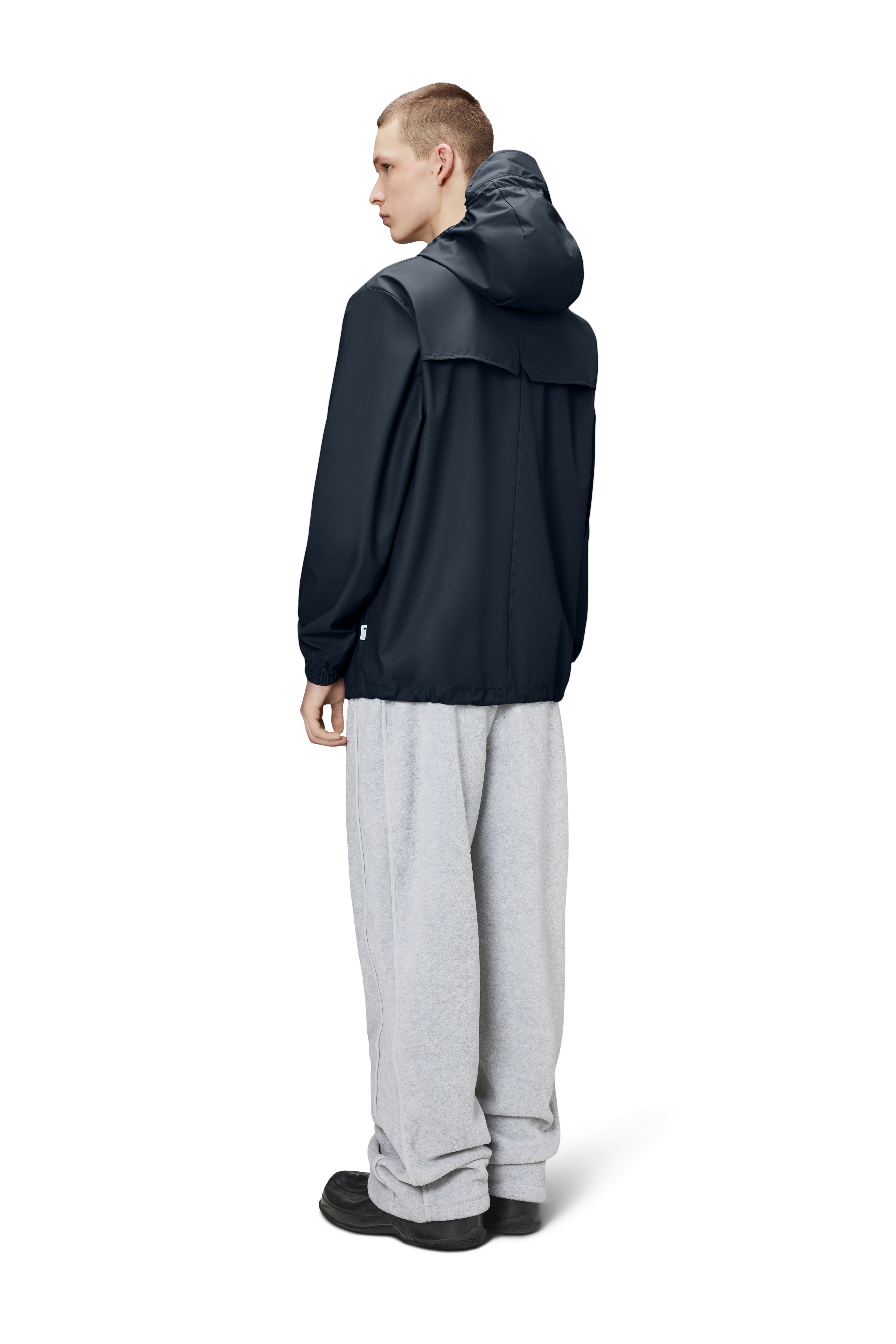 RAINS R18370  47 STORM BREAKER Jacket zip sfoderati corto