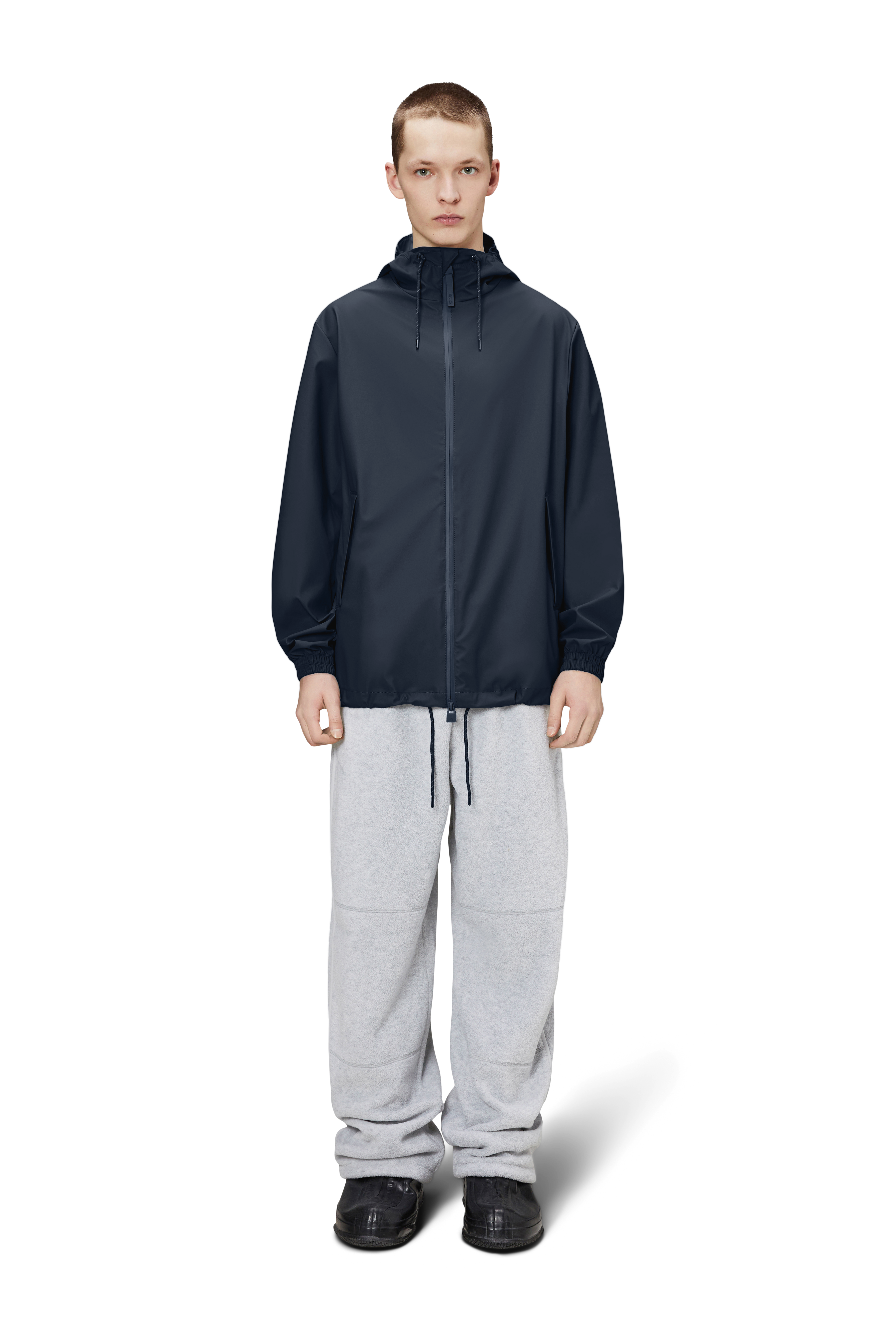 RAINS R18370  47 STORM BREAKER Jacket zip sfoderati corto