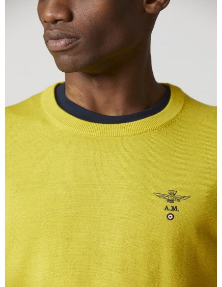 AERONAUTICA MILITARE MA1388L415 57510 MAGLIA MERINOS