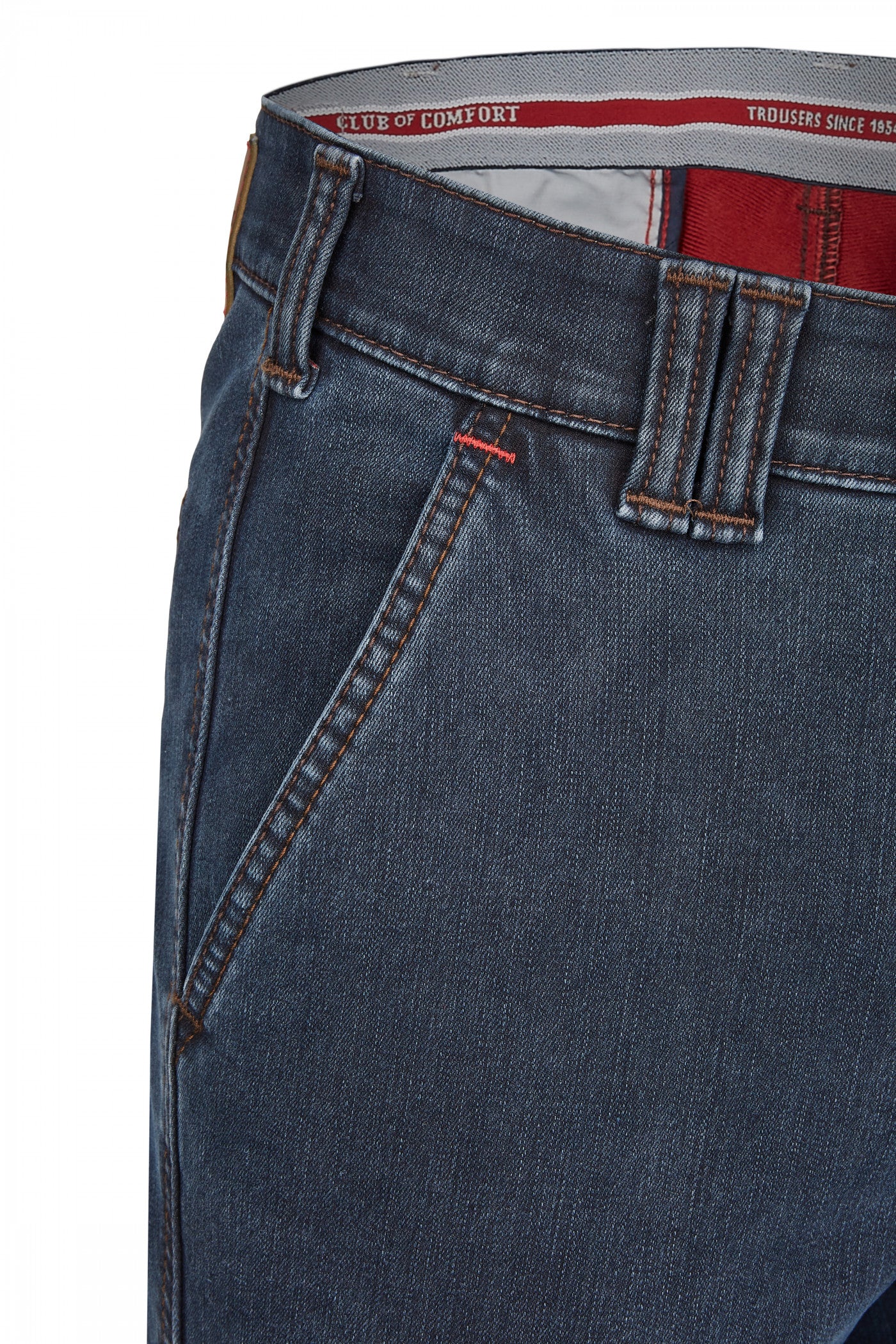 CLUB OF COMFORT GARVEY  6822 PANT DENIM THERMOLITE