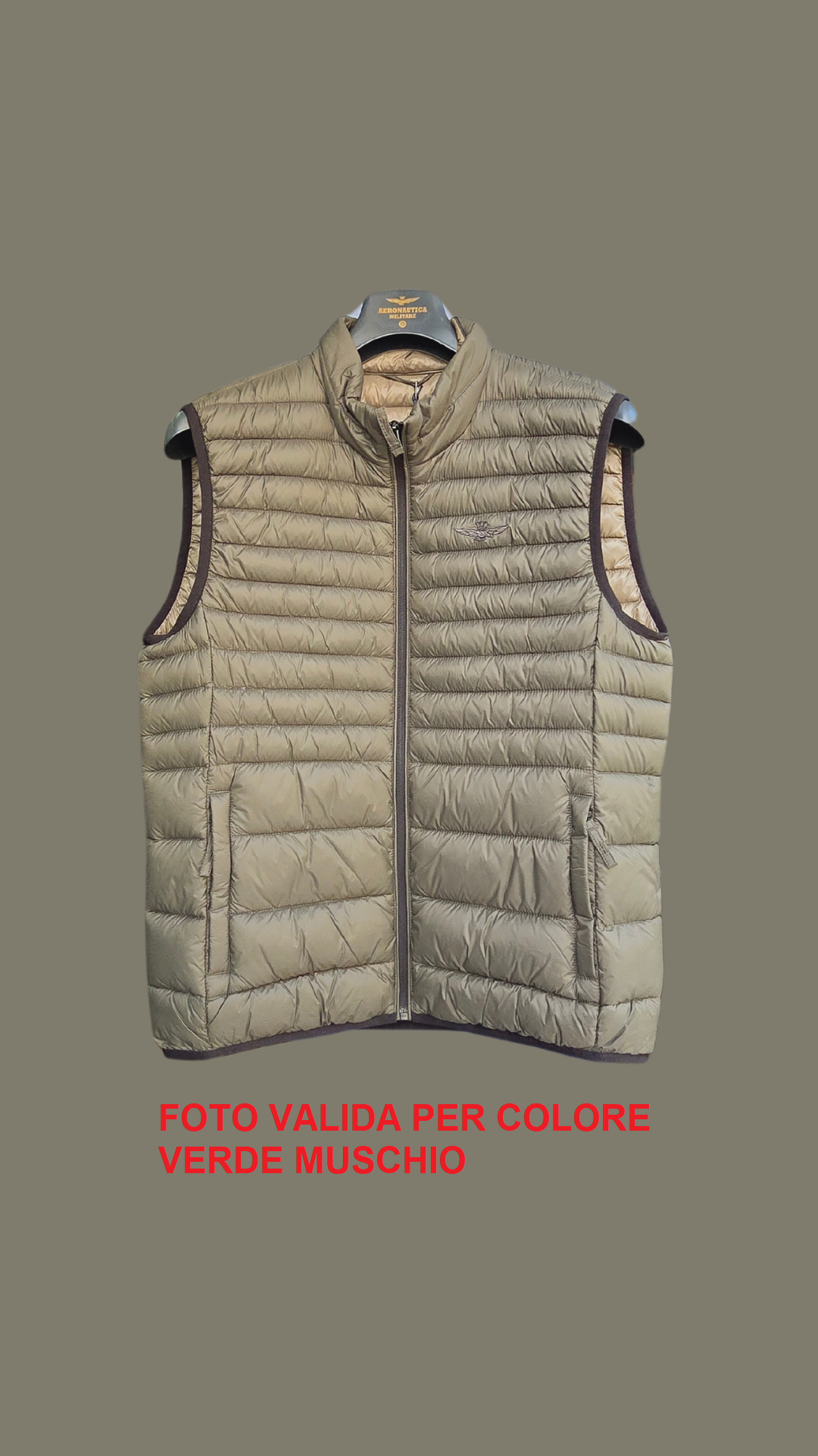 AERONAUTICA MILITARE AB2171CT3246 39316 GILET PIUMA