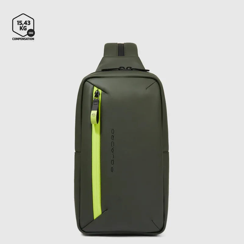 PIQUADRO Zaino monospalla resistente all'acqua