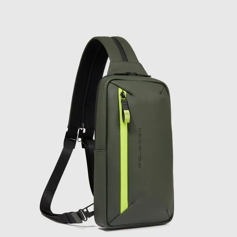 PIQUADRO Zaino monospalla resistente all'acqua