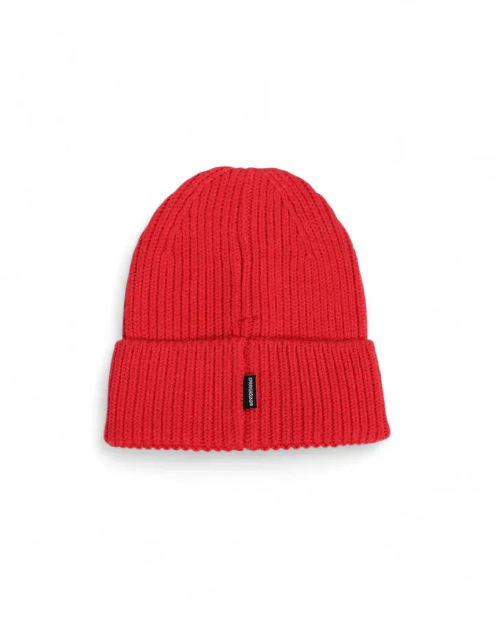 SPRAYGROUND SP15011 SPRAY BEANIE CAPPELLO  BLACK / RED