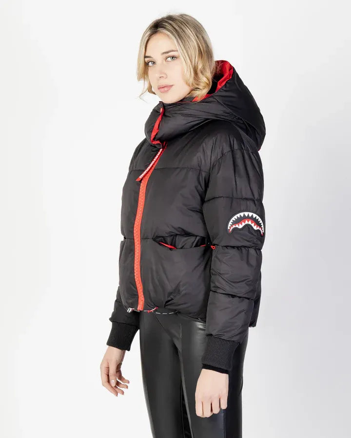 SPRAYGROUND SP275BLK CROP DOWN JACKET BLACK