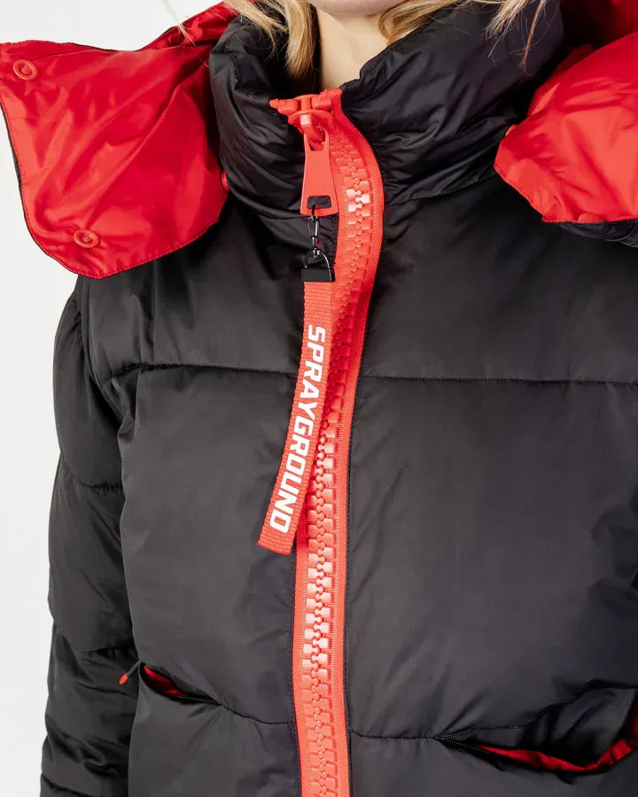 SPRAYGROUND SP275BLK CROP DOWN JACKET BLACK