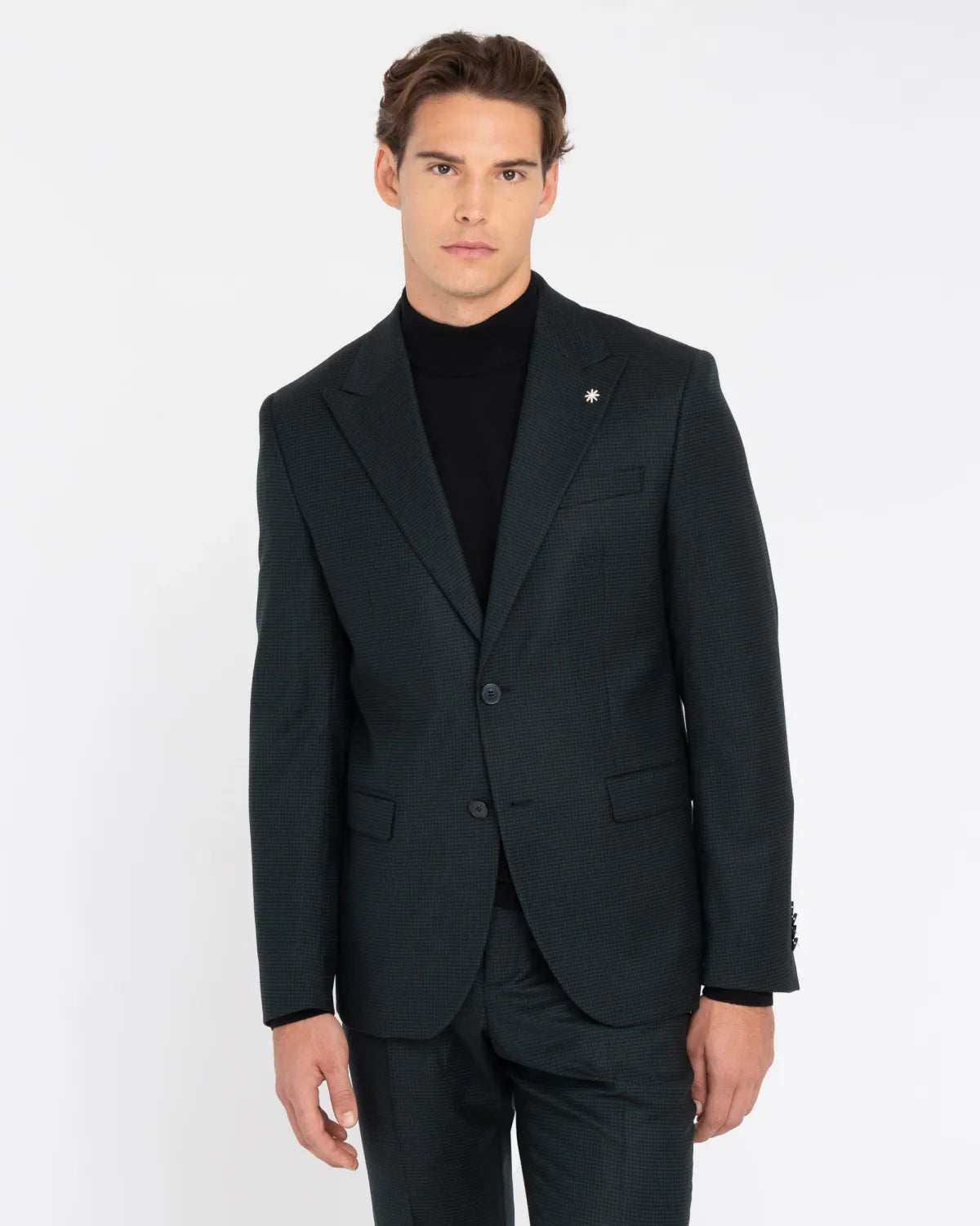 MANUEL RITZ A3328 243617 ABITO REVER LANCIA GRIGIO SALE E PEPE