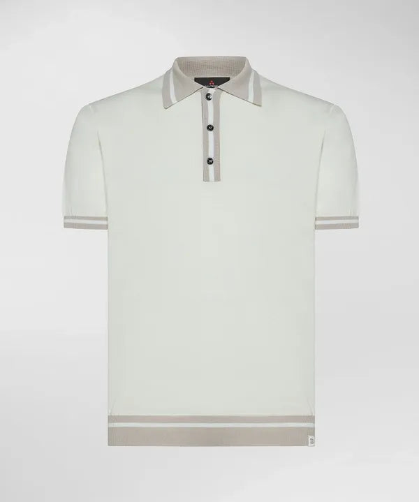 PEUTEREY ROLLE RIG PEU5453 730 POLO MAGLIA  COLLO IN CONTRATO