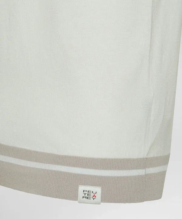 PEUTEREY ROLLE RIG PEU5453 730 POLO MAGLIA  COLLO IN CONTRATO