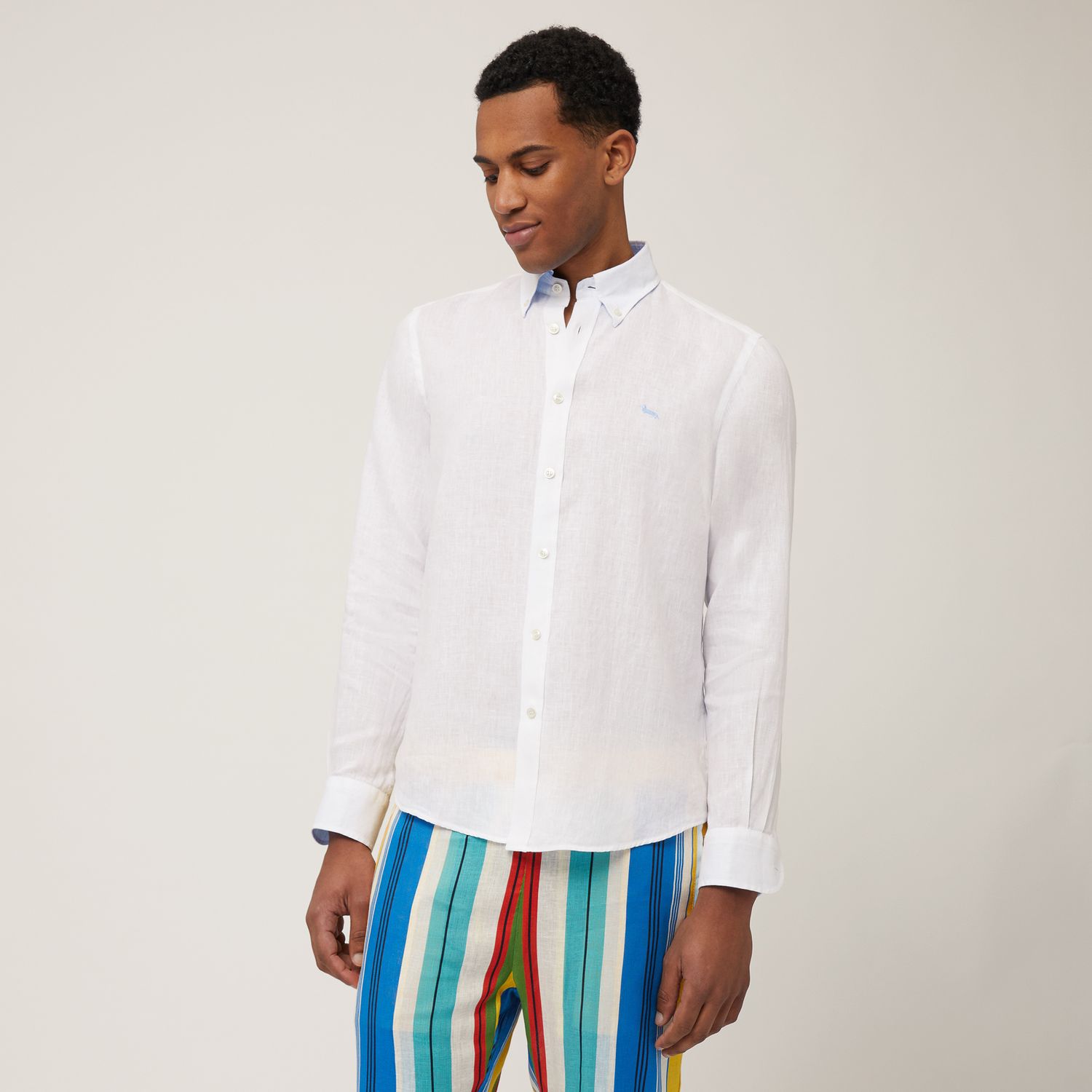 Harmont&Blaine CRN014010883B	100 CAMICIA 2 TES CONTRASTI INTERNI