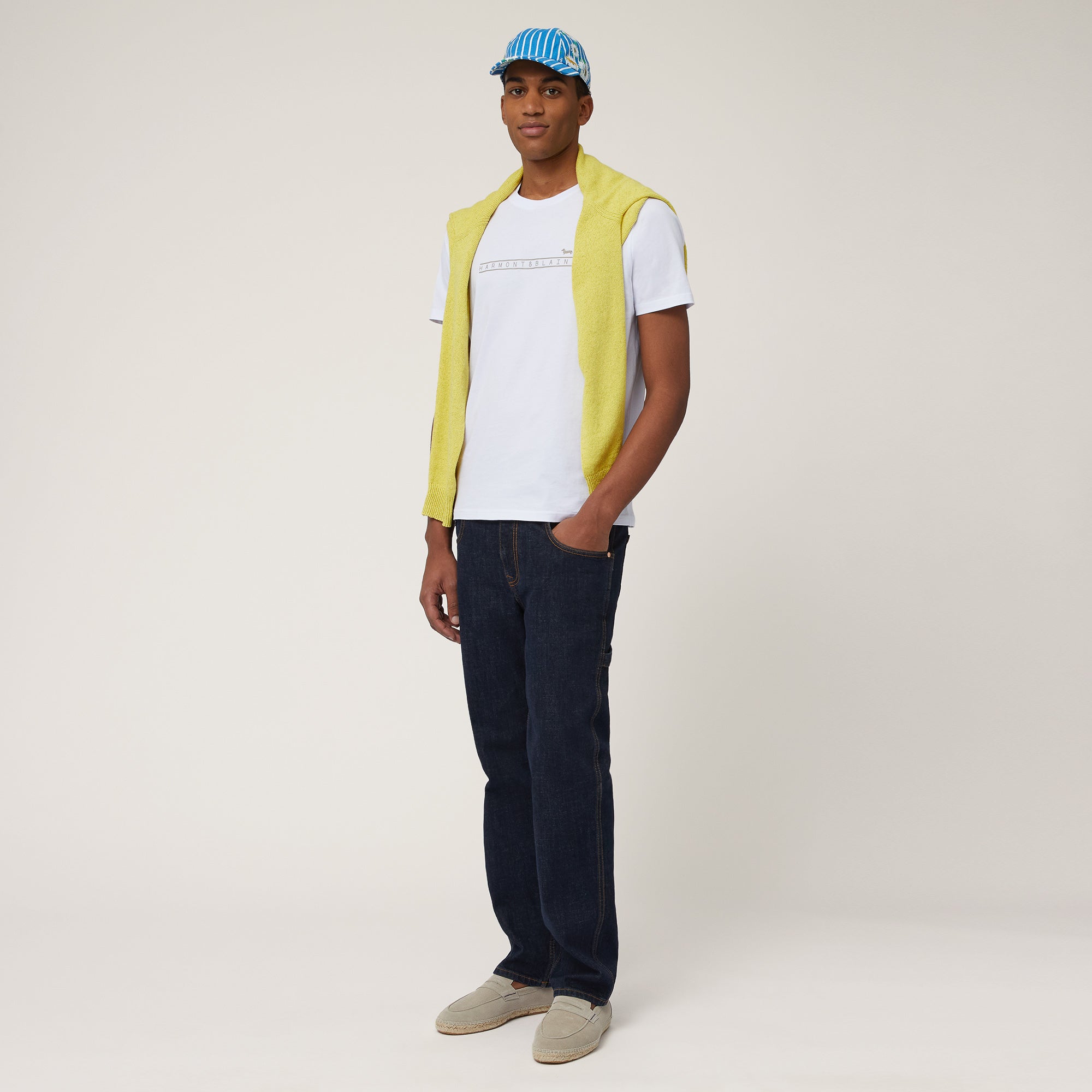 Harmont&Blaine IRN248021824 100 T SHIRT LOGO STAMPATO