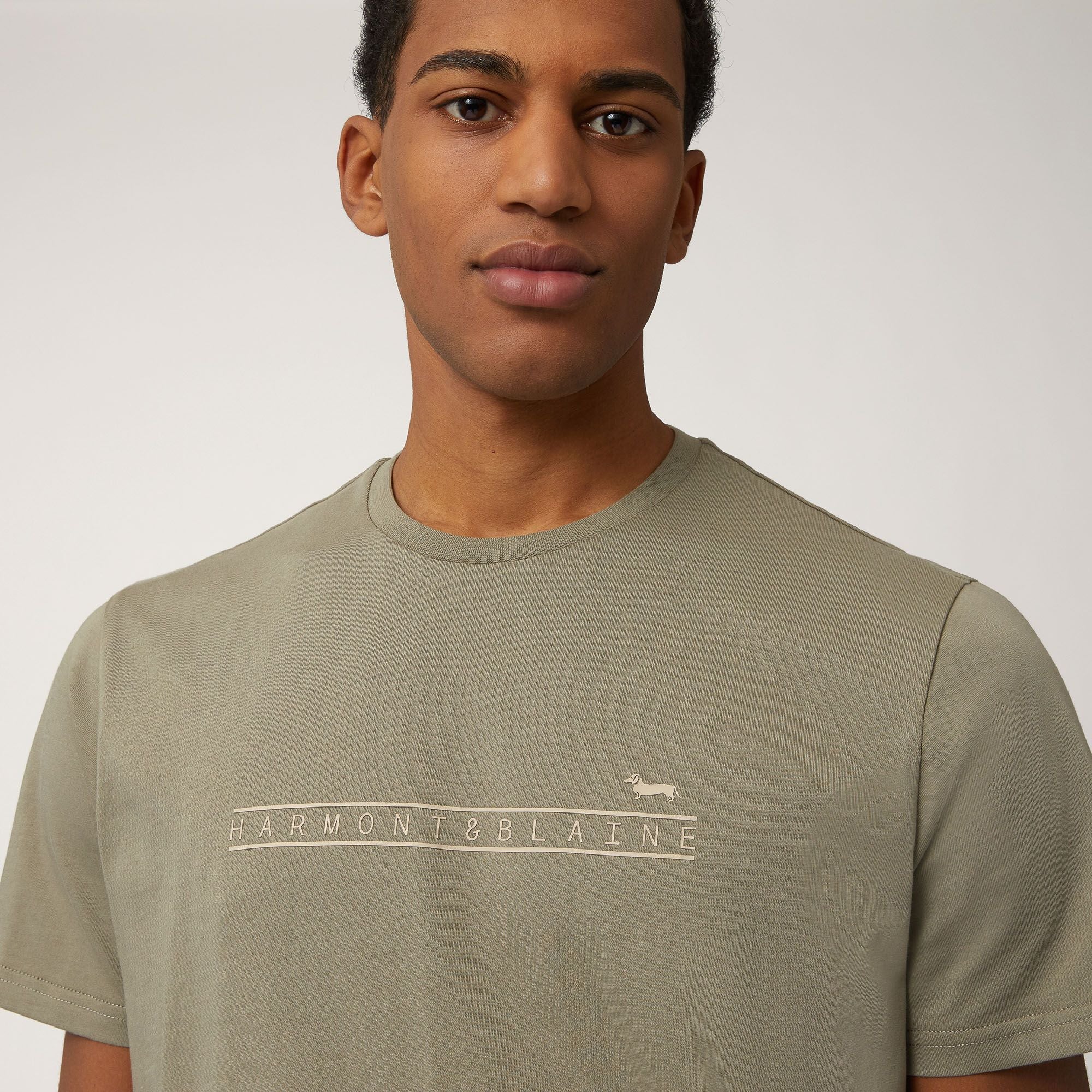 Harmont&Blaine IRN248021824 629 T SHIRT LOGO STAMPATO