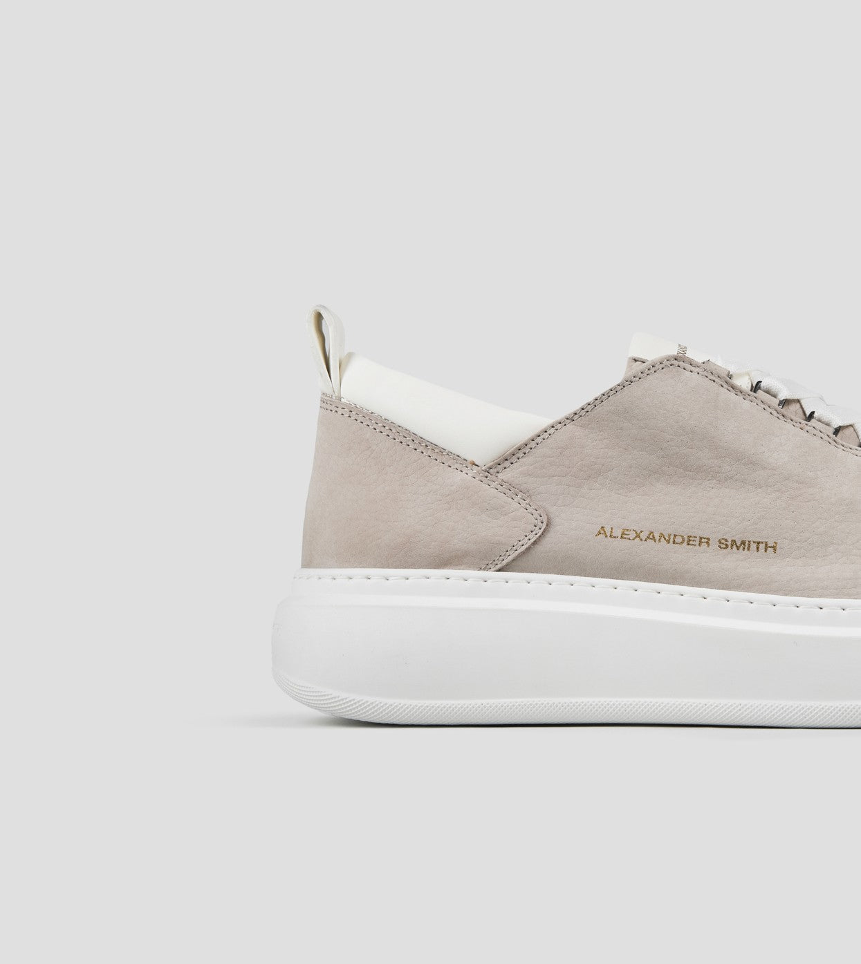 ALEXANDER SMITH WEMBLEY MEN LIGHT GREY WHITE