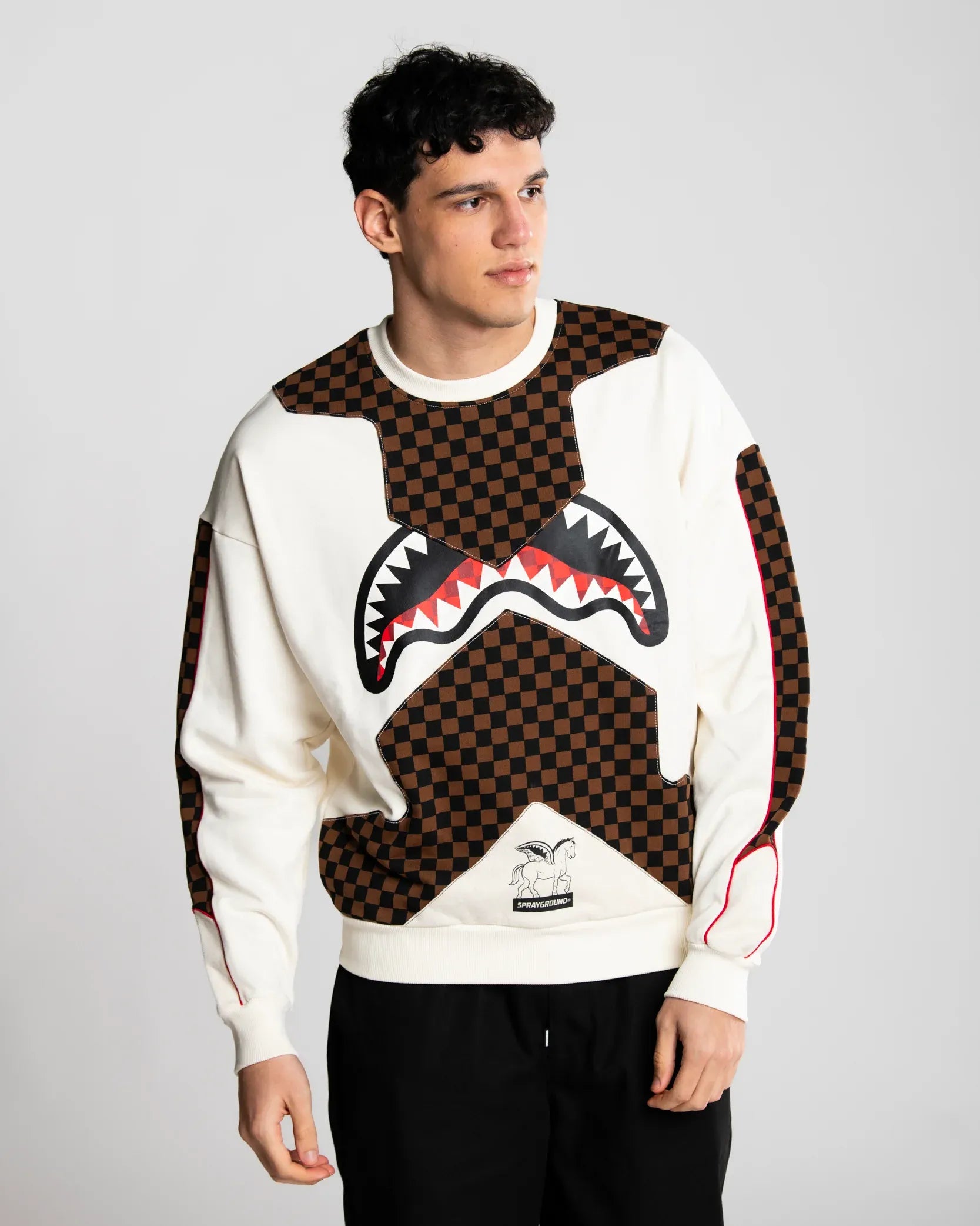 SPRAYGROUND SP691EIVO TRIPLE CREWNECK