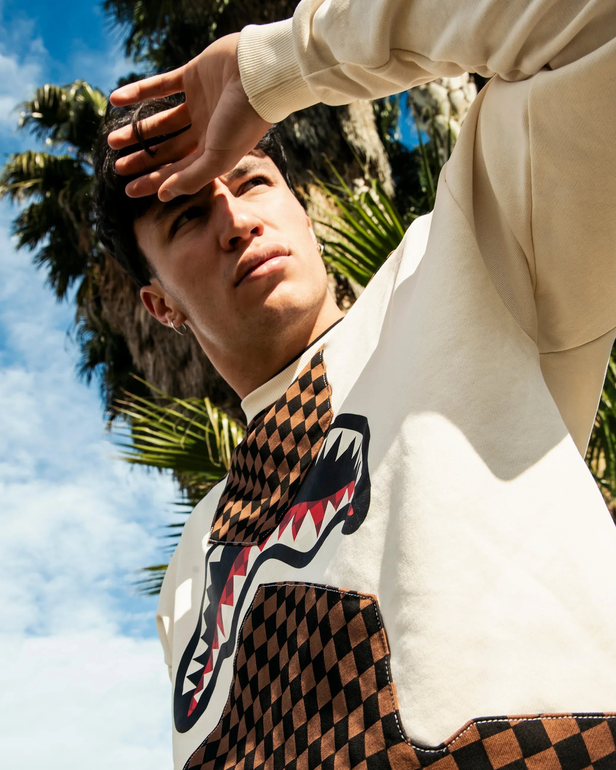 SPRAYGROUND SP691EIVO TRIPLE CREWNECK