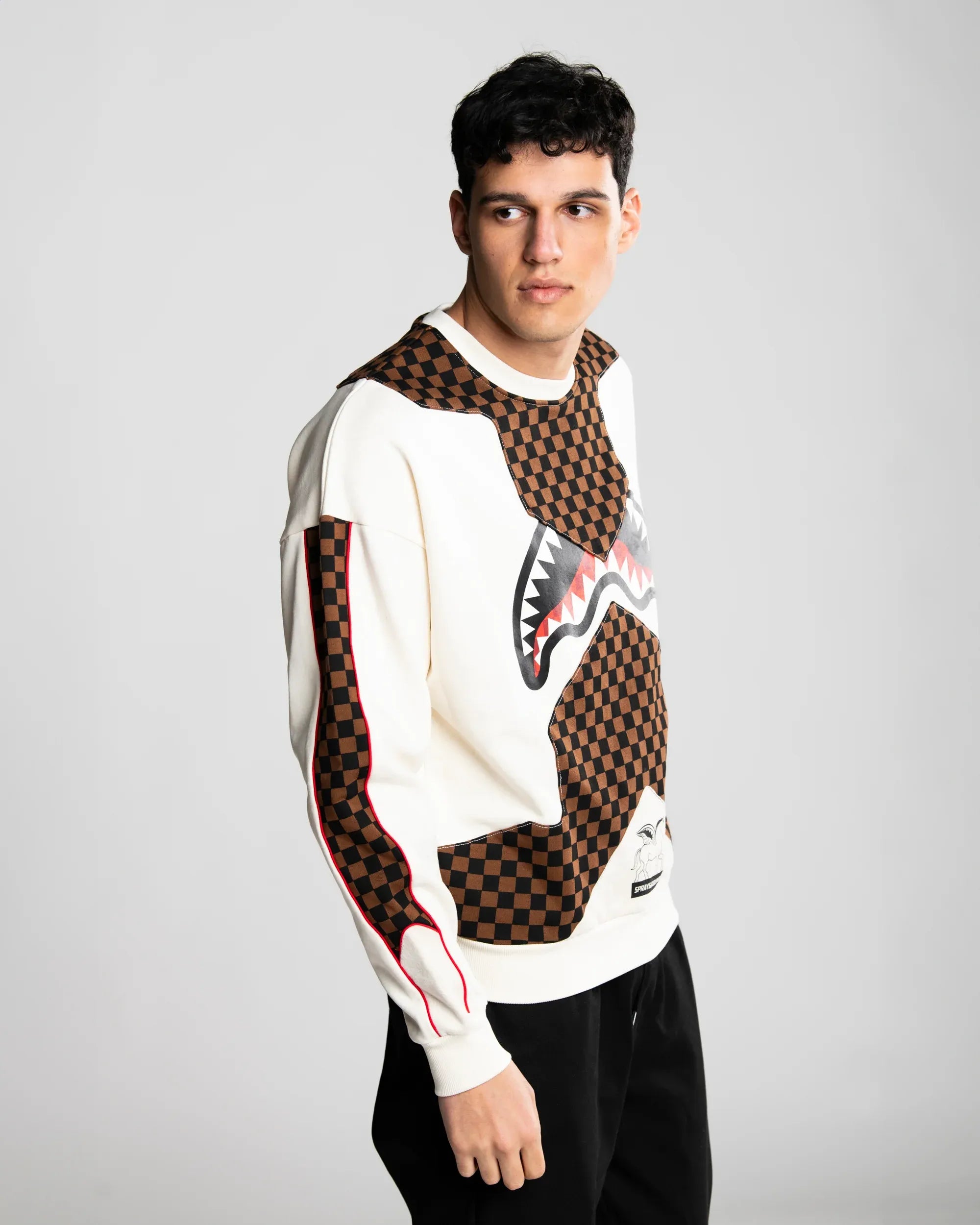SPRAYGROUND SP691EIVO TRIPLE CREWNECK