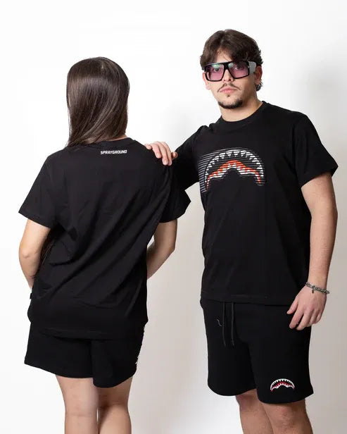 SPRAYGROUND SP721BLK FASTEST SHARK REGULAR T-SHIRT