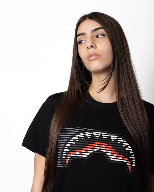 SPRAYGROUND SP721BLK FASTEST SHARK REGULAR T-SHIRT