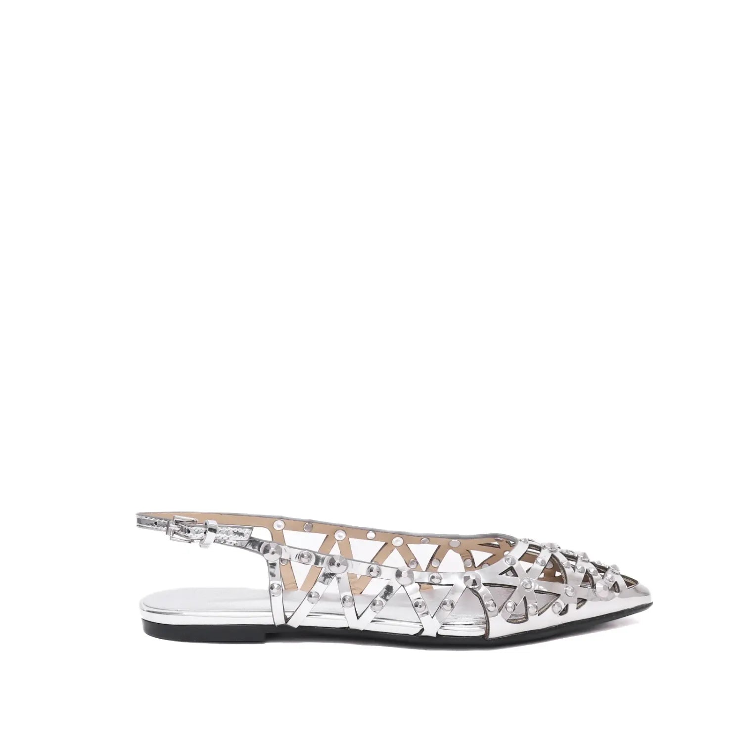 ASH BAZAAR05 MIRROR LEATHER SILVER C6