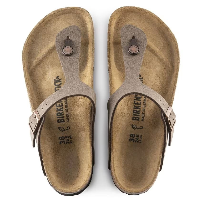BIRKENSTOCK GIZEH MOKKA BIRKIBUC 043751 INFRADITO